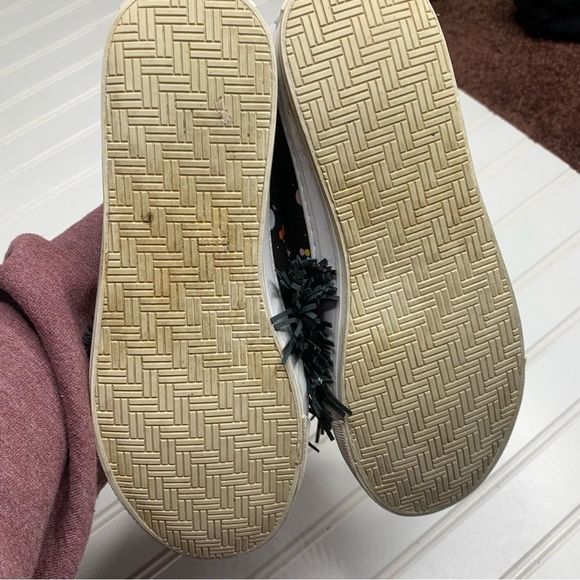 Loeffler Randall Logan Splatter-Print Tassel Sneakers - Picture 11 of 11